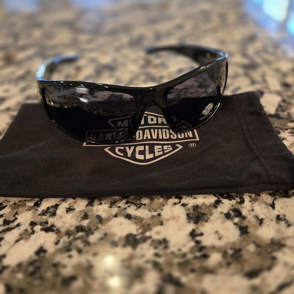 Harley-Davidson Glossy Black Sunglasses